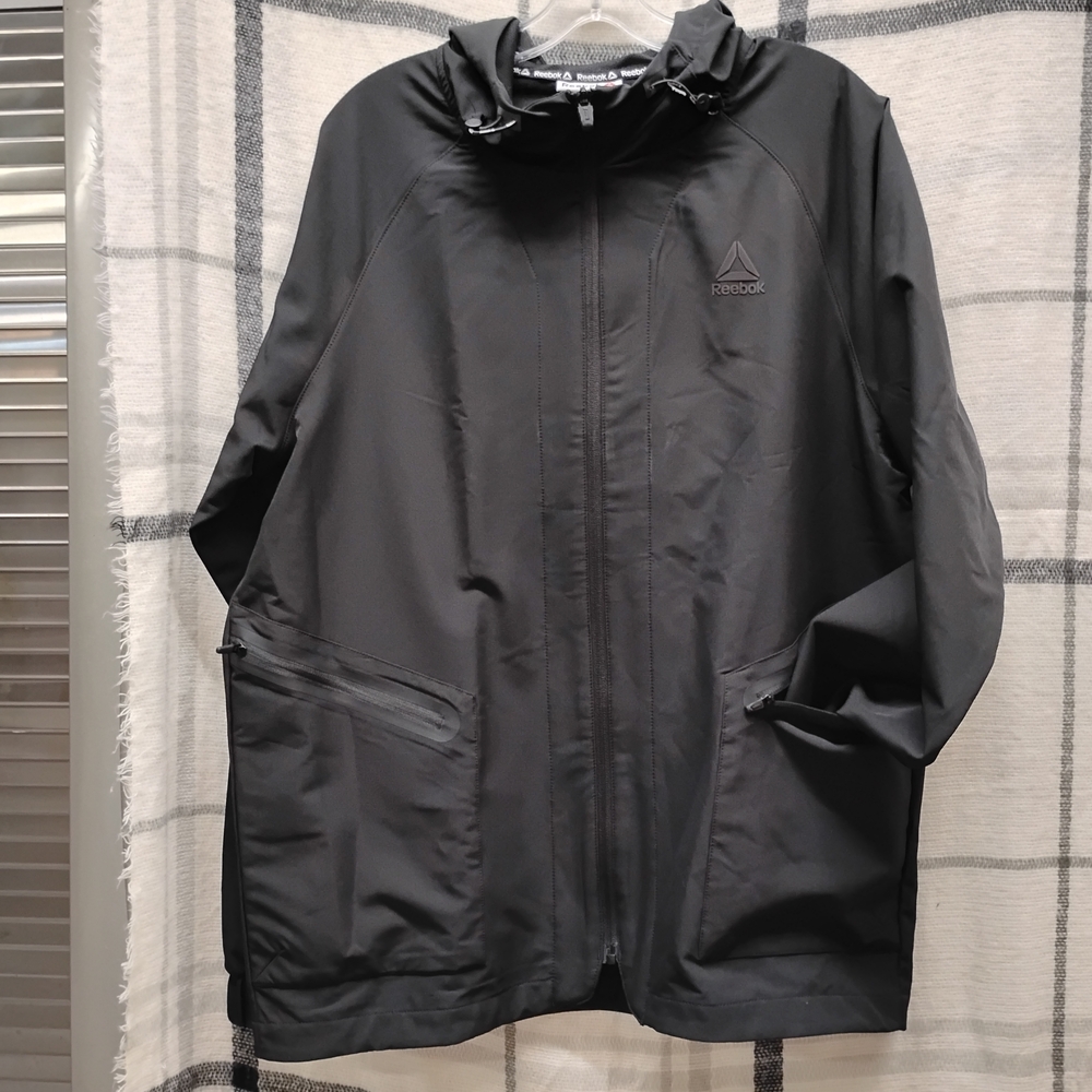 Reebok Men's Charcoal Raincoat